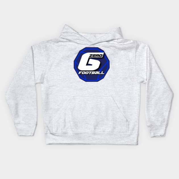 Zero G Football (blue) Kids Hoodie by Stupiditee